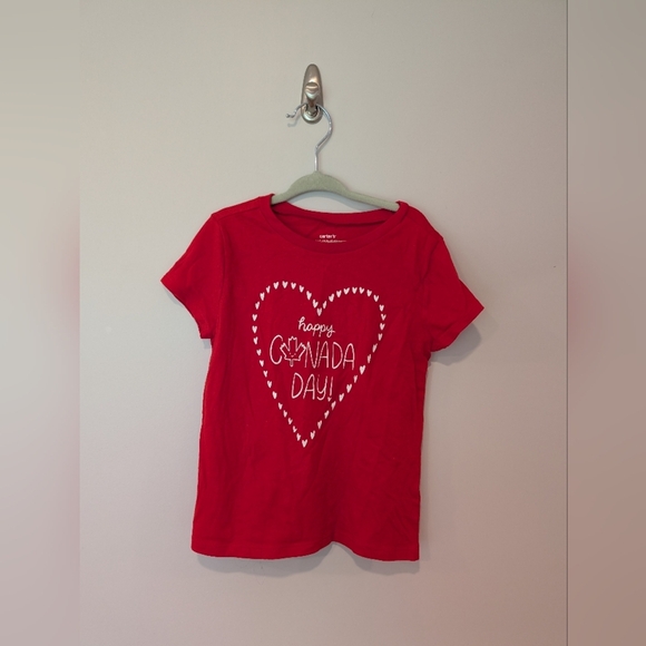 ❤️ 2 for 10 ❤️ Canada Day Girls Shirt - Picture 1 of 4